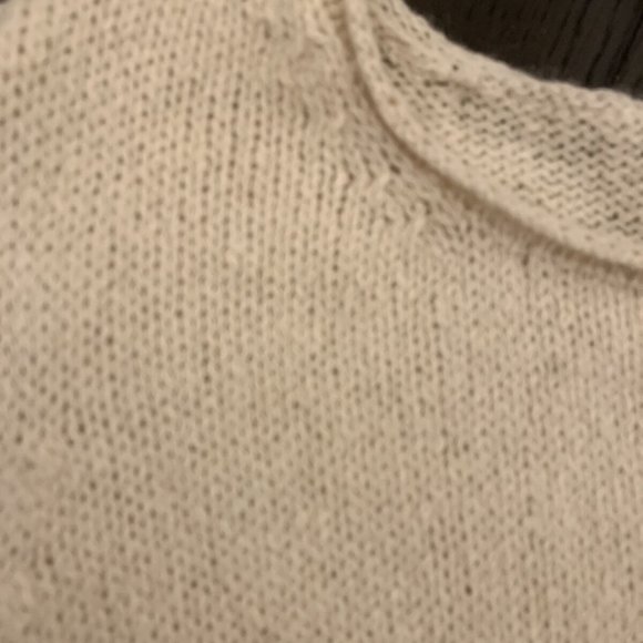 NWT Eileen Fisher Soft White Alpaca Ballet Neck Pullover Tunic - Picture 7 of 12